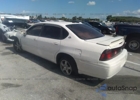 2004 Chevrolet Impala Ls from USA, damaged, VIN 2G1WH55K449435456